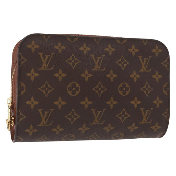 LOUIS VUITTON Monogram Orsay Clutch Bag M51790 LV Auth gh1594