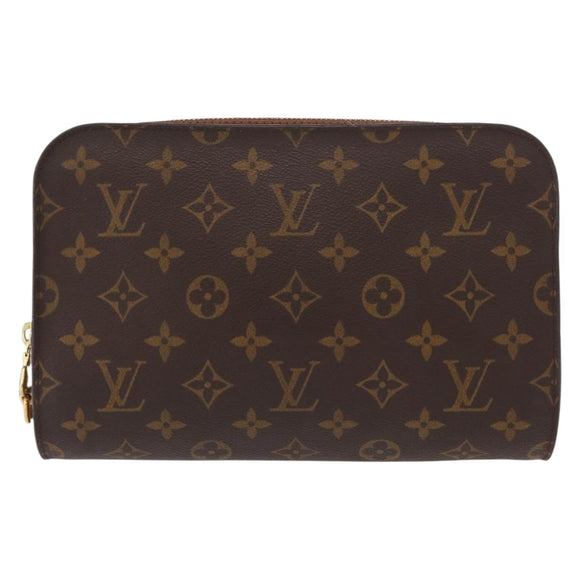 LOUIS VUITTON Monogram Orsay Clutch Bag M51790 LV Auth gh1594