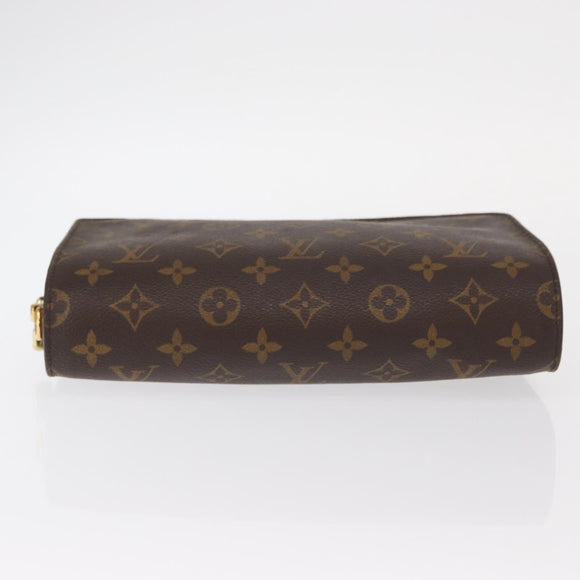 LOUIS VUITTON Monogram Orsay Clutch Bag M51790 LV Auth gh1594
