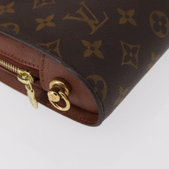 LOUIS VUITTON Monogram Orsay Clutch Bag M51790 LV Auth gh1594