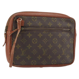 LOUIS VUITTON Monogram Pochette Sports Clutch Bag N0.183 LV Auth gh1595