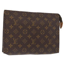 LOUIS VUITTON Monogram Poche Toilette 26 Pouch M47542 LV Auth gh1596-1