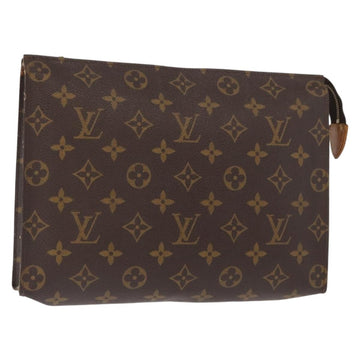 LOUIS VUITTON Monogram Poche Toilette 26 Pouch M47542 LV Auth gh1596