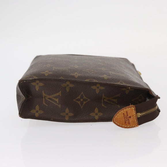 LOUIS VUITTON Monogram Poche Toilette 26 Pouch M47542 LV Auth gh1596