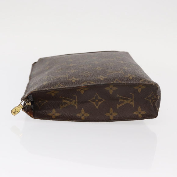 LOUIS VUITTON Monogram Poche Toilette 26 Pouch M47542 LV Auth gh1596