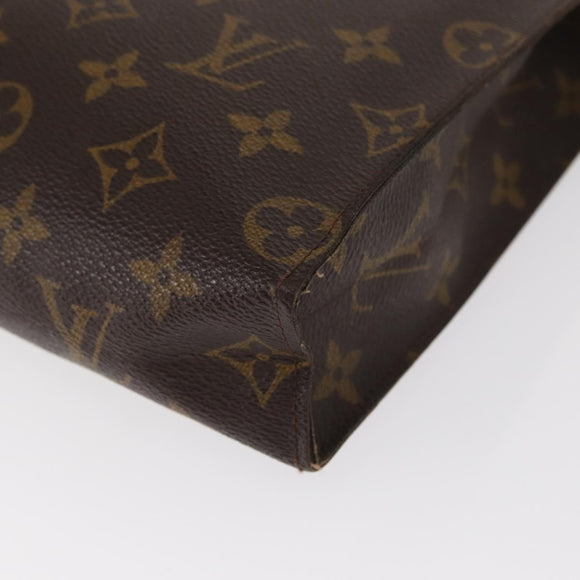LOUIS VUITTON Monogram Poche Toilette 26 Pouch M47542 LV Auth gh1596