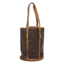 LOUIS VUITTON Monogram Bucket GM Shoulder Bag M42236 LV Auth gh160-1