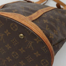 LOUIS VUITTON Monogram Bucket GM Shoulder Bag M42236 LV Auth gh160-12