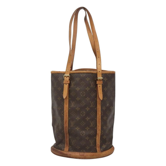 LOUIS VUITTON Monogram Bucket GM Shoulder Bag M42236 LV Auth gh160
