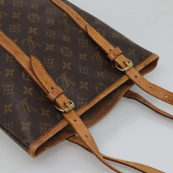 LOUIS VUITTON Monogram Bucket GM Shoulder Bag M42236 LV Auth gh160