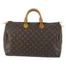 LOUIS VUITTON Monogram Speedy 40 Hand Bag M41522 LV Auth gh1601-13