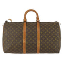 LOUIS VUITTON Monogram Keepall 55 Boston Bag Vintage M41424 LV Auth gh1602-13