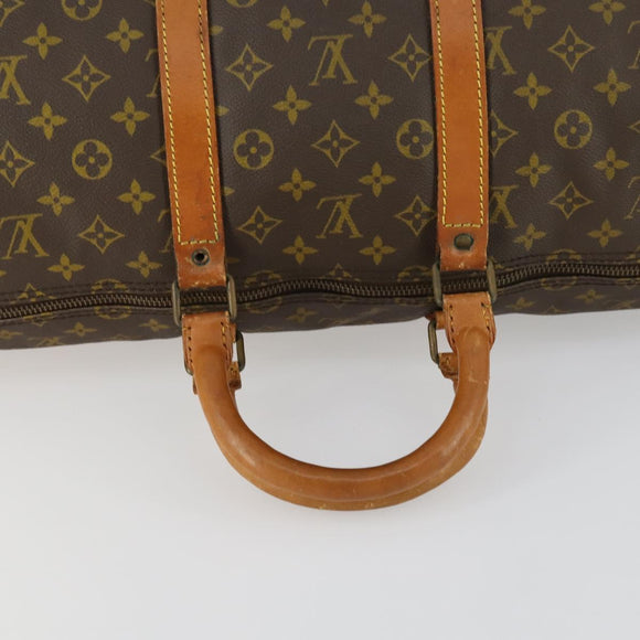 LOUIS VUITTON Monogram Keepall 55 Boston Bag Vintage M41424 LV Auth gh1602