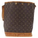 LOUIS VUITTON Monogram Noe Shoulder Bag M42224 LV Auth gh1606-13
