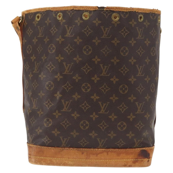 LOUIS VUITTON Monogram Noe Shoulder Bag M42224 LV Auth gh1606