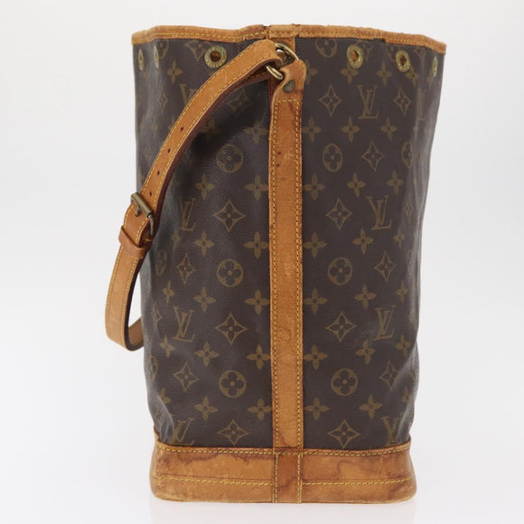 LOUIS VUITTON Monogram Noe Shoulder Bag M42224 LV Auth gh1606