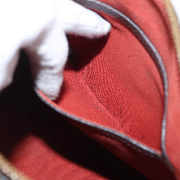 LOUIS VUITTON Damier Ebene Alma Hand Bag N51131 LV Auth gh1609