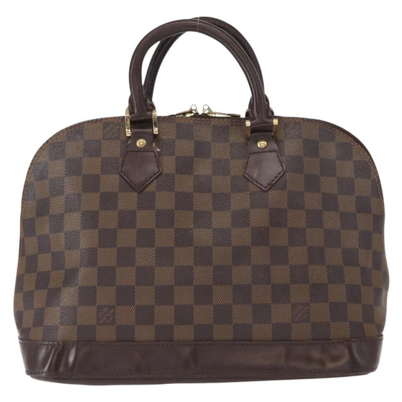 LOUIS VUITTON Damier Ebene Alma Handtas N51131 LV Auth gh1609