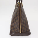 LOUIS VUITTON Damier Ebene Alma Hand Bag N51131 LV Auth gh1609-4