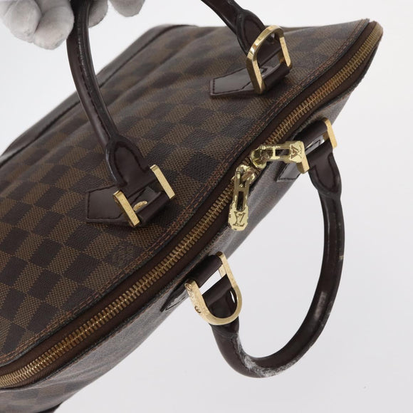 LOUIS VUITTON Damier Ebene Alma Hand Bag N51131 LV Auth gh1609