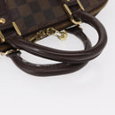 LOUIS VUITTON Damier Ebene Alma Handtas N51131 LV Auth gh1609-7