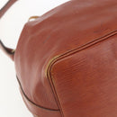 LOUIS VUITTON Epi Petit Noe Shoulder Bag Brown M44103 LV Auth gh1614-16