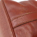 LOUIS VUITTON Epi Petit Noe Shoulder Bag Brown M44103 LV Auth gh1614-18