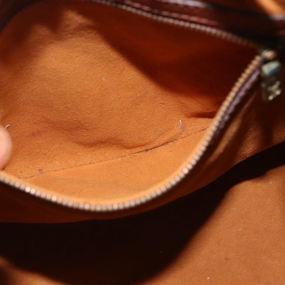 LOUIS VUITTON Epi Petit Noe Shoulder Bag Brown M44103 LV Auth gh1614