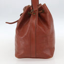 LOUIS VUITTON Epi Petit Noe Shoulder Bag Brown M44103 LV Auth gh1614-4