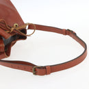 LOUIS VUITTON Epi Petit Noe Shoulder Bag Brown M44103 LV Auth gh1614-7