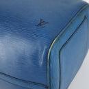LOUIS VUITTON Epi Keepall 50 Boston Bag Blue M42965 LV Auth gh1615-9