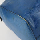 LOUIS VUITTON Epi Keepall 50 Boston Bag Blue M42965 LV Auth gh1615-14