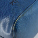 LOUIS VUITTON Epi Keepall 50 Boston Bag Blue M42965 LV Auth gh1615-15