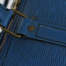LOUIS VUITTON Epi Keepall 50 Boston Bag Blue M42965 LV Auth gh1615-17