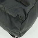 PRADA Backpack Nylon Gray Silver Auth gh1618-13