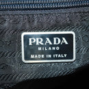 PRADA Backpack Nylon Gray Silver Auth gh1618-25