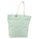 GUCCI GG Canvas Tote Bag Peppermint Gold 002 1098 3444 Auth gh1620-1