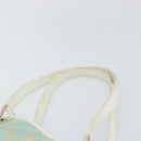 GUCCI GG Canvas Tote Bag Peppermint Gold 002 1098 3444 Auth gh1620-8