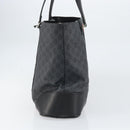 GUCCI GG Supreme Sherry Line Tote Bag PVC Red Black 495560 Auth gh1621-4