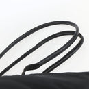 GUCCI Tote Bag Nylon Black Silver 002 2123 0455 Auth gh1622-14