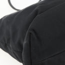 GUCCI Tote Bag Nylon Black Silver 002 2123 0455 Auth gh1622-15
