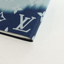 LOUIS VUITTON Monogram Escal Kaye Clemence Note Cover Blue DF0210 Auth gh1624M-17