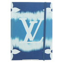 LOUIS VUITTON Monogram Escal Kaye Clemence Note Cover Blue DF0210 Auth gh1624M-13