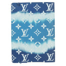 LOUIS VUITTON Monogram Escal Kaye Clemence Note Cover Blue DF0210 Auth gh1624M-2