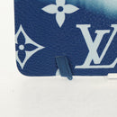 LOUIS VUITTON Monogram Escal Kaye Clemence Note Cover Blue DF0210 Auth gh1624M-3