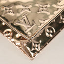 LOUIS VUITTON Monogram Miroir Sac Plat Hand Bag Gold Dore M40268 LV Auth gh1625SAV-17