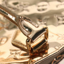 LOUIS VUITTON Monogram Miroir Sac Plat Hand Bag Gold Dore M40268 LV Auth gh1625SAV-19
