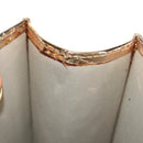 LOUIS VUITTON Monogram Miroir Sac Plat Hand Bag Gold Dore M40268 LV Auth gh1625SAV-22