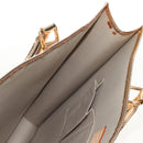 LOUIS VUITTON Monogram Miroir Sac Plat Hand Bag Gold Dore M40268 LV Auth gh1625SAV-23