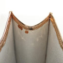 LOUIS VUITTON Monogram Miroir Sac Plat Hand Bag Gold Dore M40268 LV Auth gh1625SAV-10